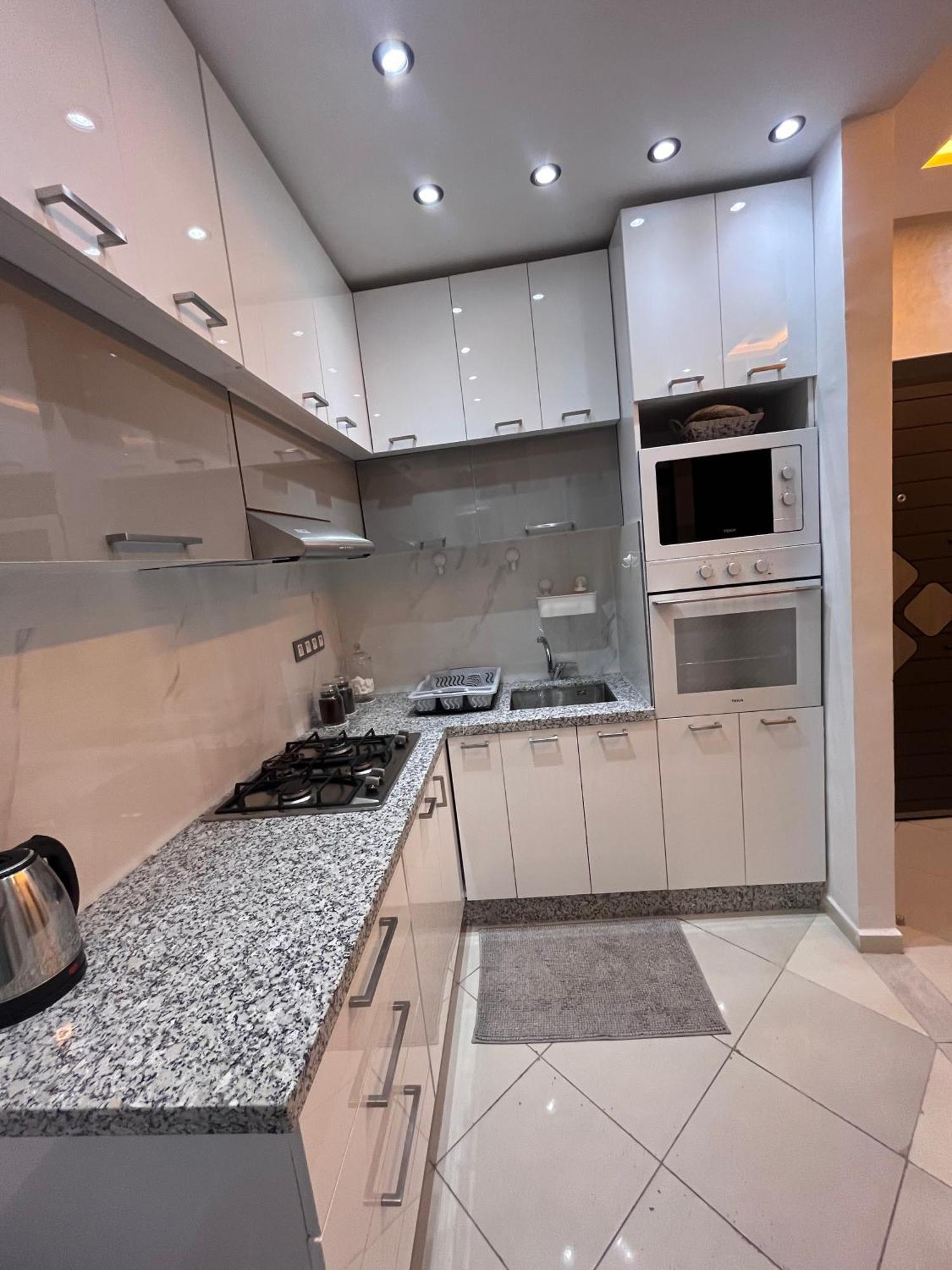 Appartement Renove Avec Style Et Parking Surveille Marrakesh Buitenkant foto