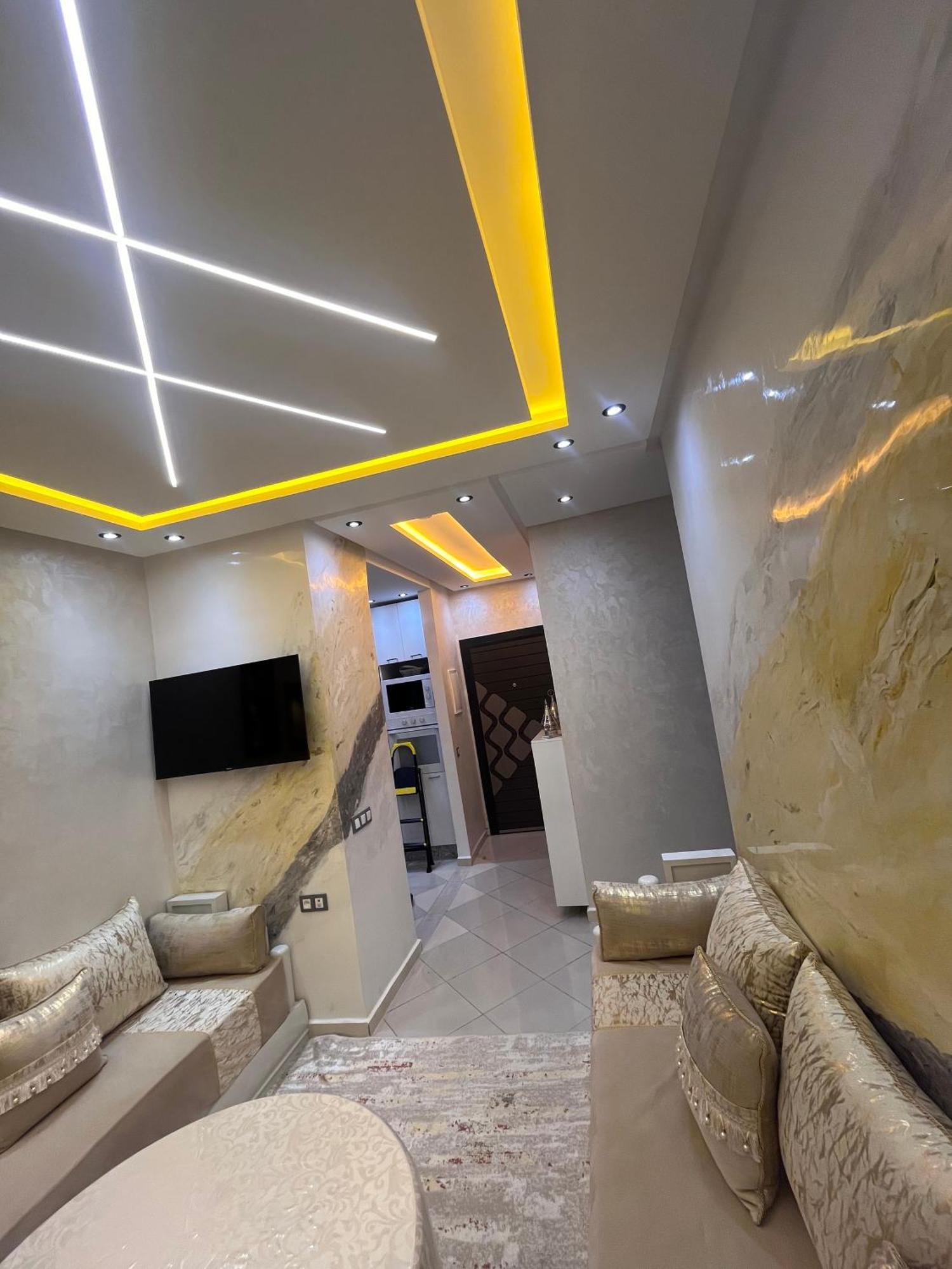 Appartement Renove Avec Style Et Parking Surveille Marrakesh Buitenkant foto
