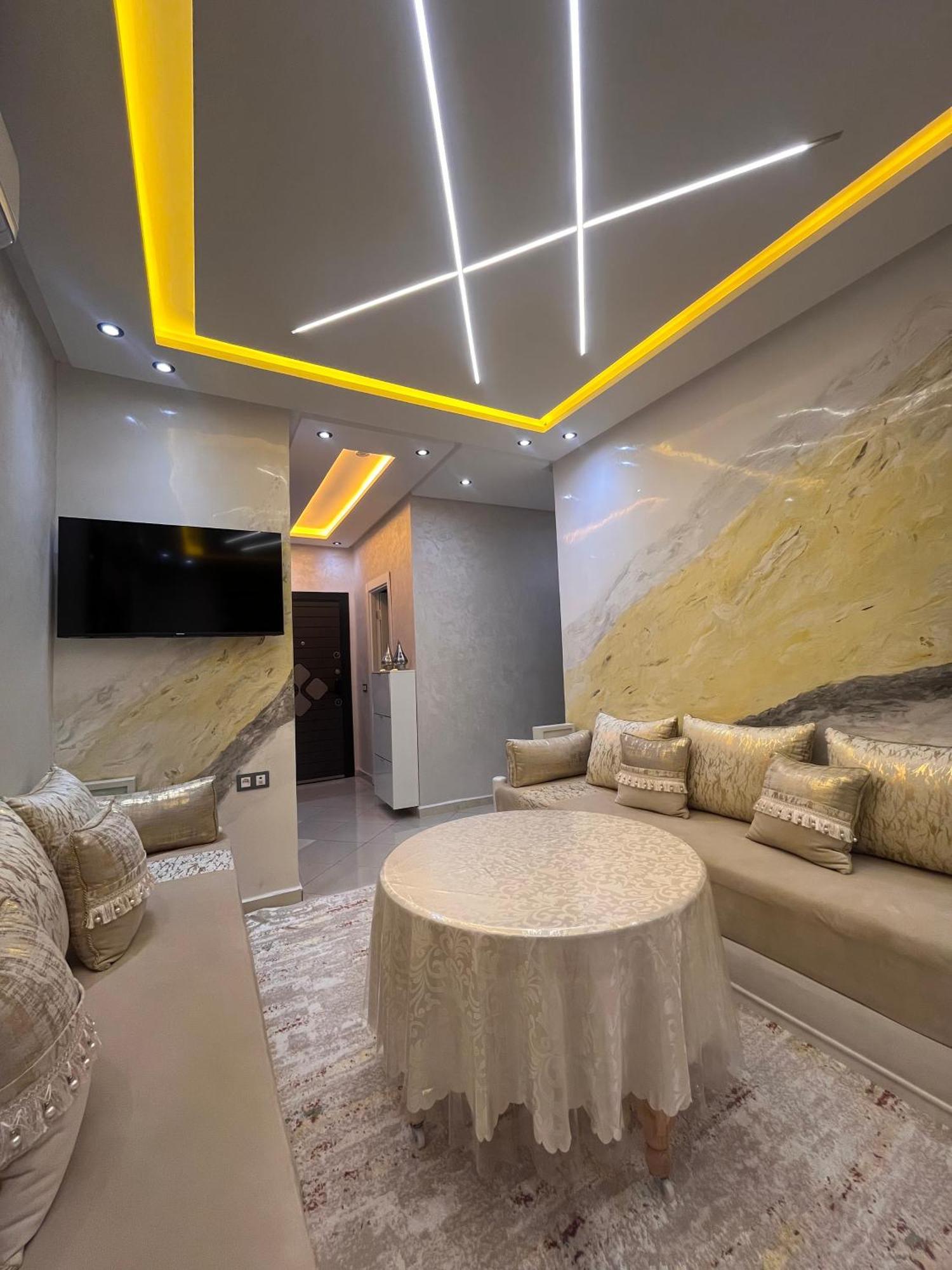 Appartement Renove Avec Style Et Parking Surveille Marrakesh Buitenkant foto