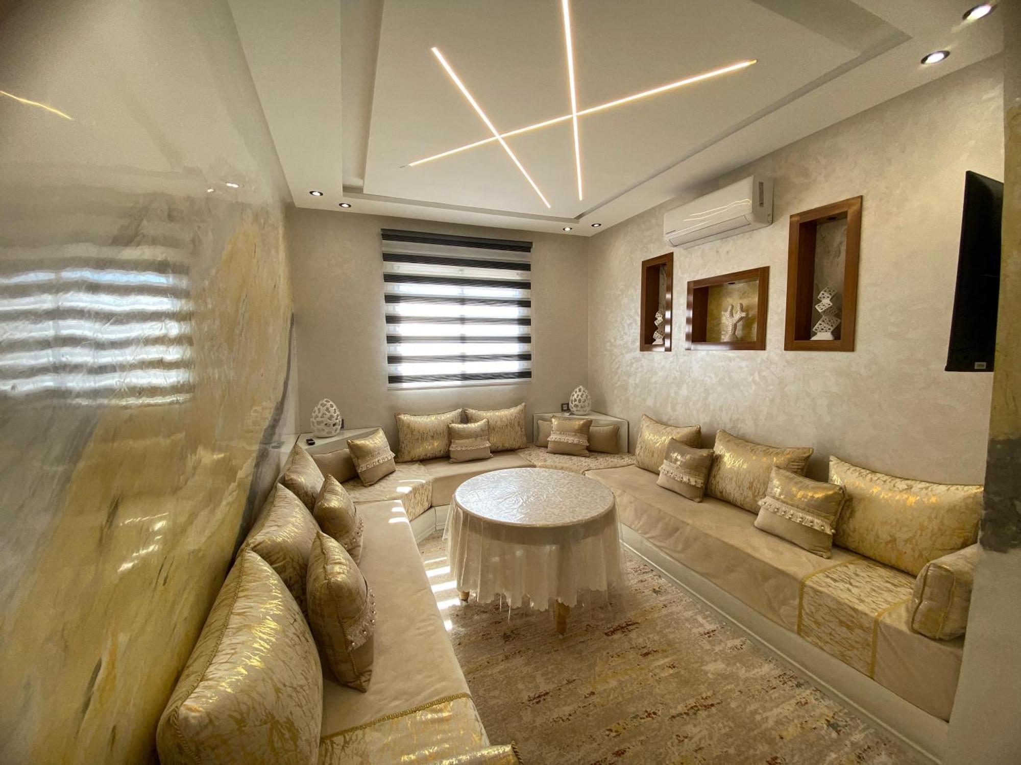 Appartement Renove Avec Style Et Parking Surveille Marrakesh Buitenkant foto