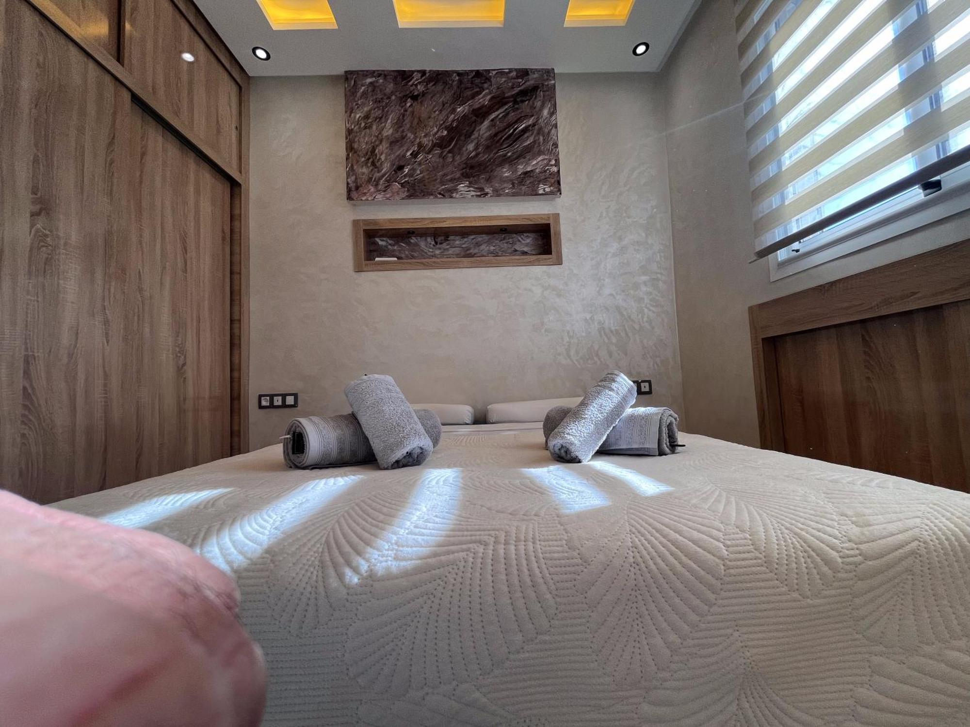Appartement Renove Avec Style Et Parking Surveille Marrakesh Buitenkant foto