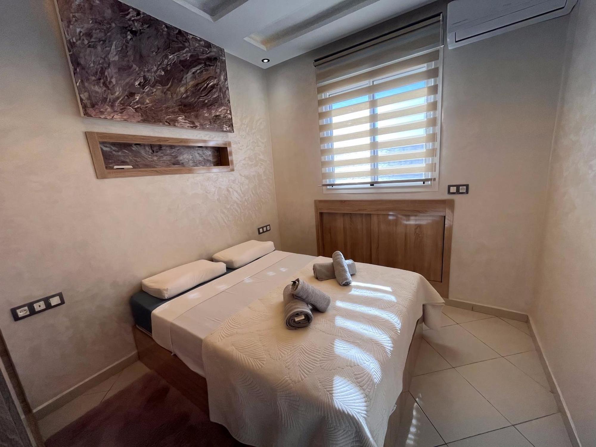 Appartement Renove Avec Style Et Parking Surveille Marrakesh Buitenkant foto